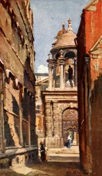 Der Eingang zum Queen